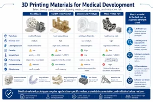 3D Printing Materials for Medical Applications: Engineering Selection Guide