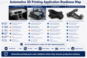 3D Printing in Automotive Engineering: Prototypes, Fixtures and Low-Volume Parts