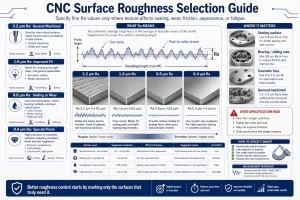 How to Choose the Right Surface Roughness for CNC Machining