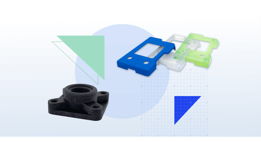 PolyJet 3D printed parts reference image for high detail prototype design