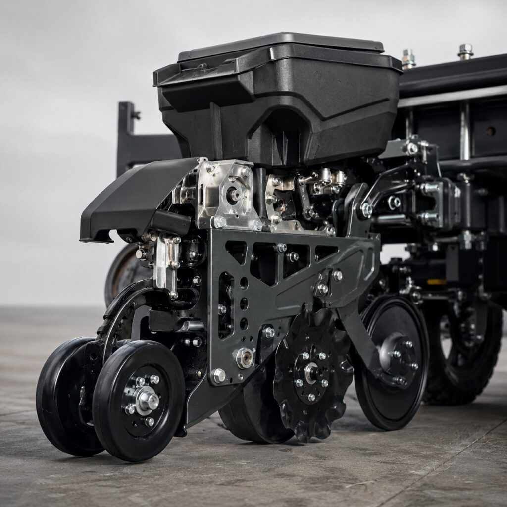 Agricultural Applications: Debaolong provides durable metal structures, precision mounting brackets, plastic housings, and customized functional parts for smart agricultural machinery.