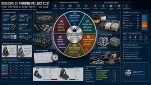 How to Reduce 3D Printing Project Cost: Design, Material, Process and Finishing Choices