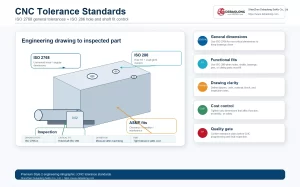 CNC Machining Tolerance Standards: ISO 2768, ISO 286 and ASME Fit Classes