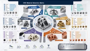 CNC Machining Material Selection for Metals and Plastics