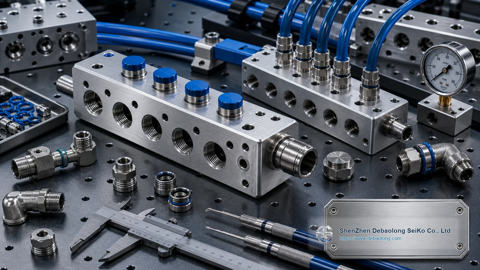 Liquid cooling manifold block guide thumbnail.