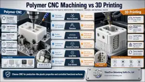 Polymer CNC Machining: Materials, Tolerances and Finishes