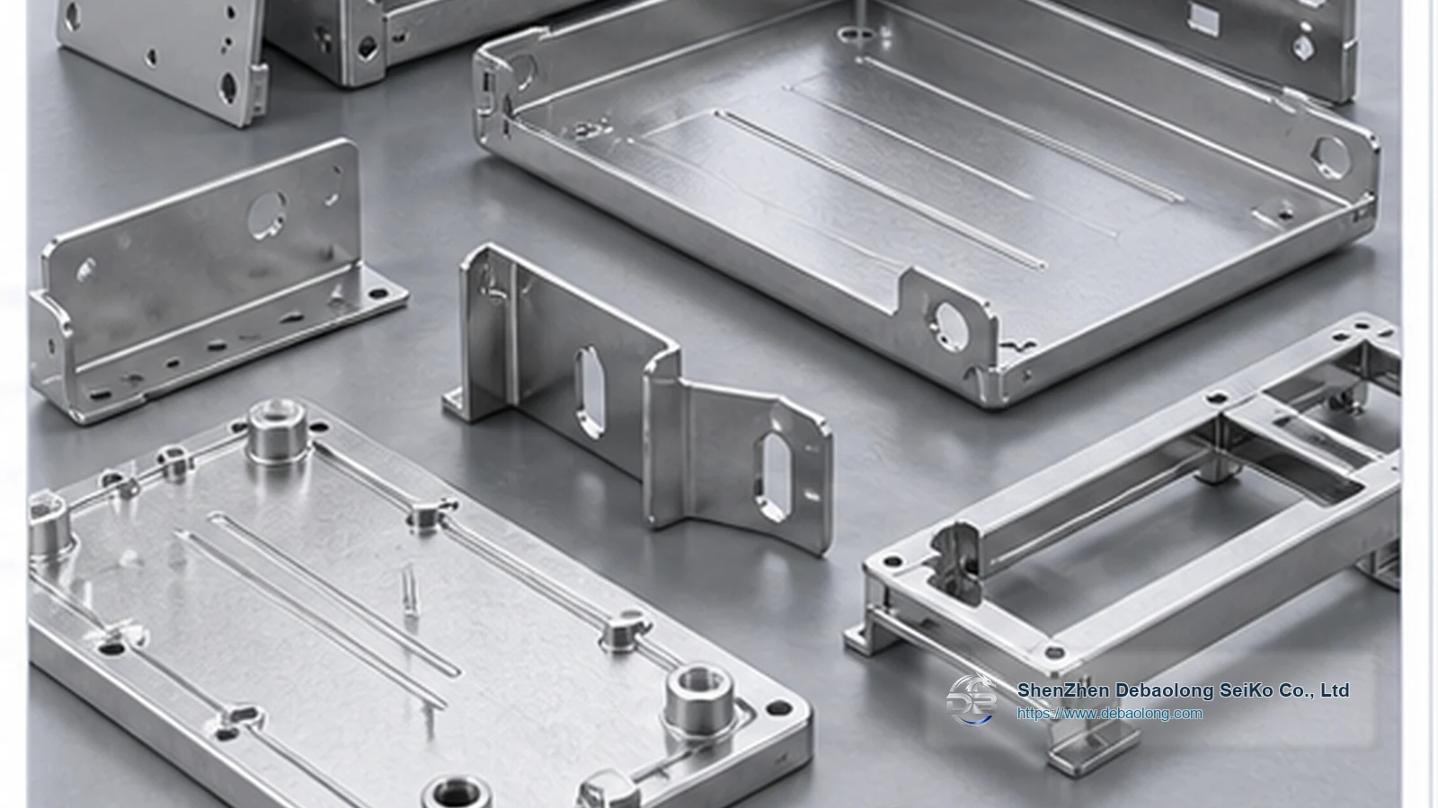 CNC machining photo of sheet metal liquid cooling cabinets with ports, mounting holes, inspected surface finish and thermal management hardware.
