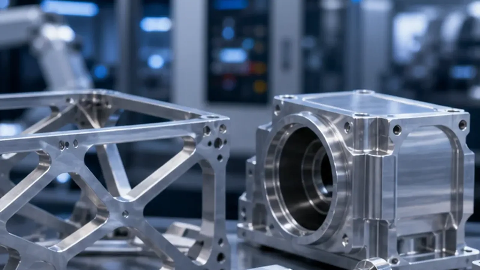 Precision Housings and Covers for Aerospace Equipment featured image showing precision manufactured components.