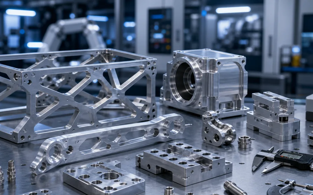 Aerospace & UAV Components application components.