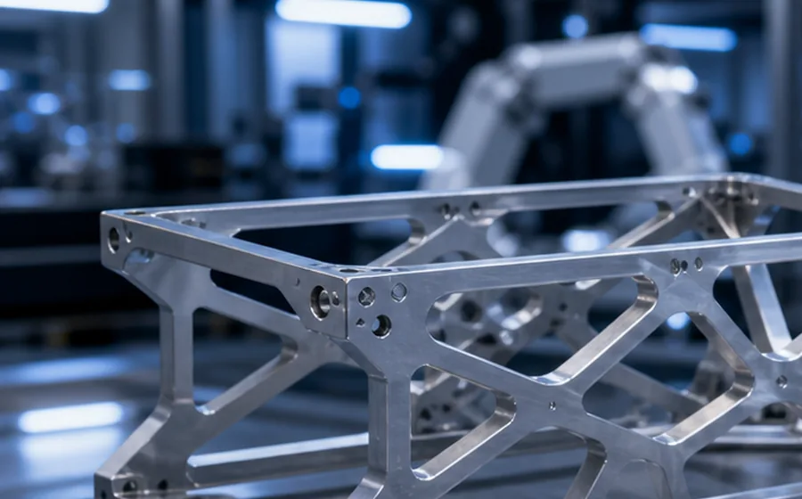 Lightweight Brackets & Frames for Aerospace & UAV Components.