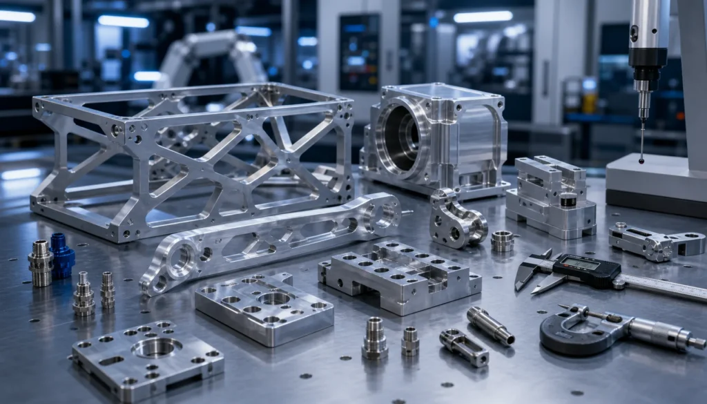 Aerospace & UAV Components hero image.