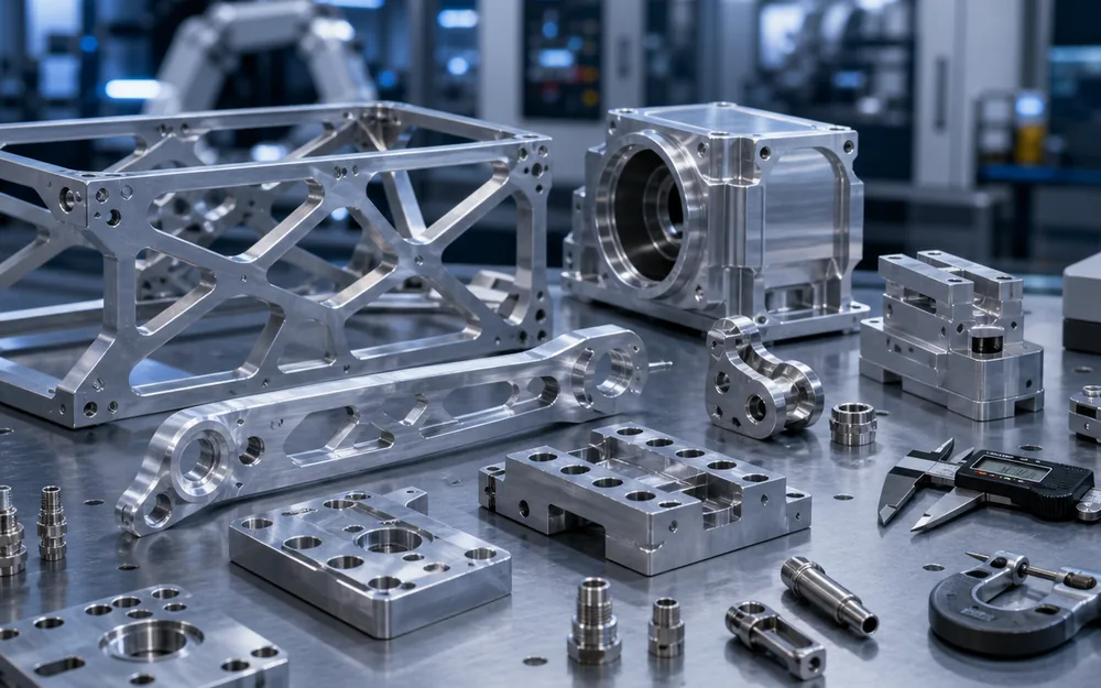 Aerospace & UAV Components manufacturing process support.