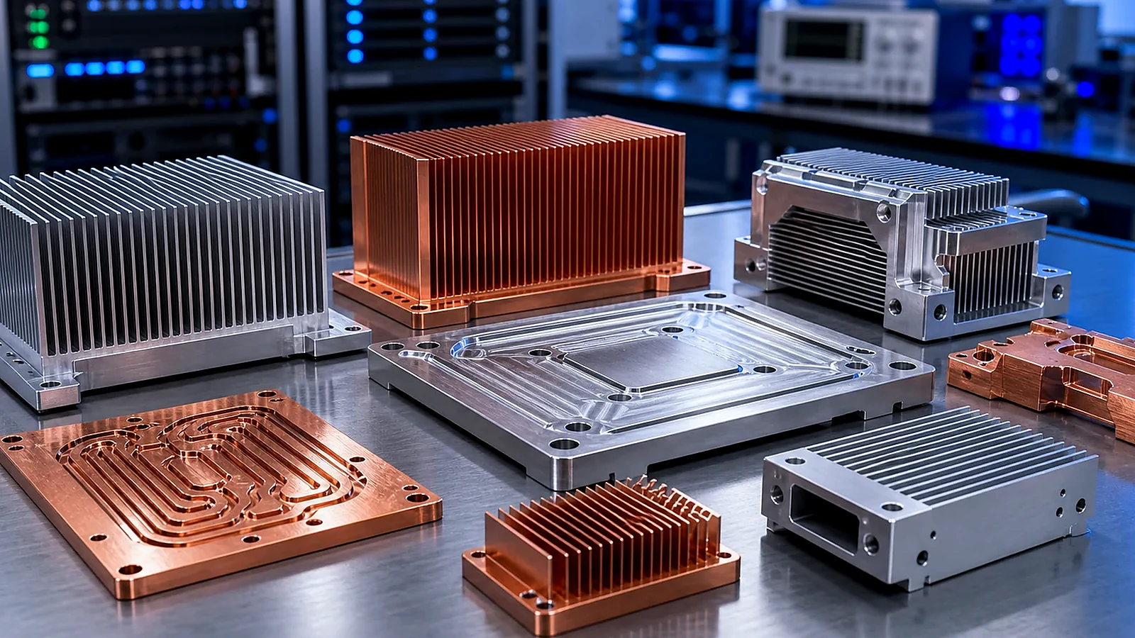 Heat sink retainers and thermal hardware supports for high-density AI computing systems.