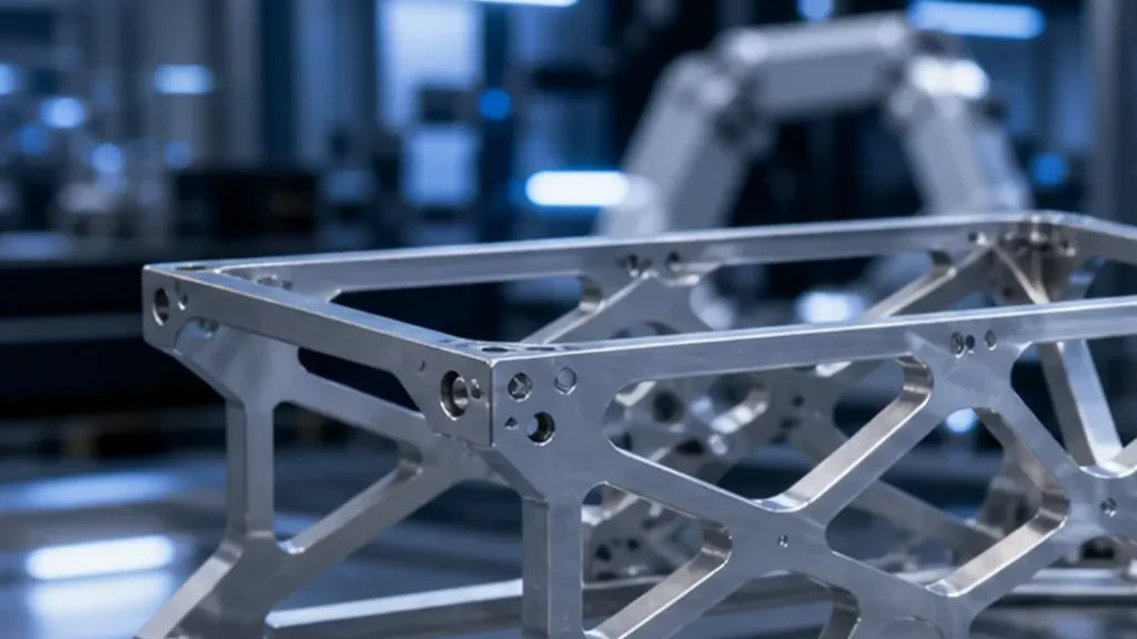 Lightweight CNC Machined Brackets for Aerospace and UAV Hardware featured image showing precision manufactured components.