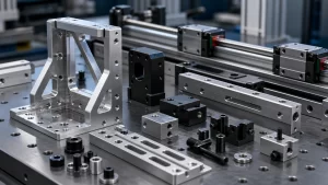 Machine Brackets, Rails and Mounting Hardware for Industrial Equipment