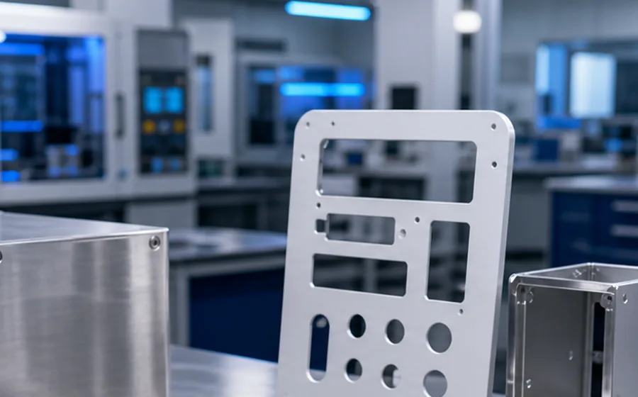 Precision Brackets for Medical & Laboratory Equipment Components.