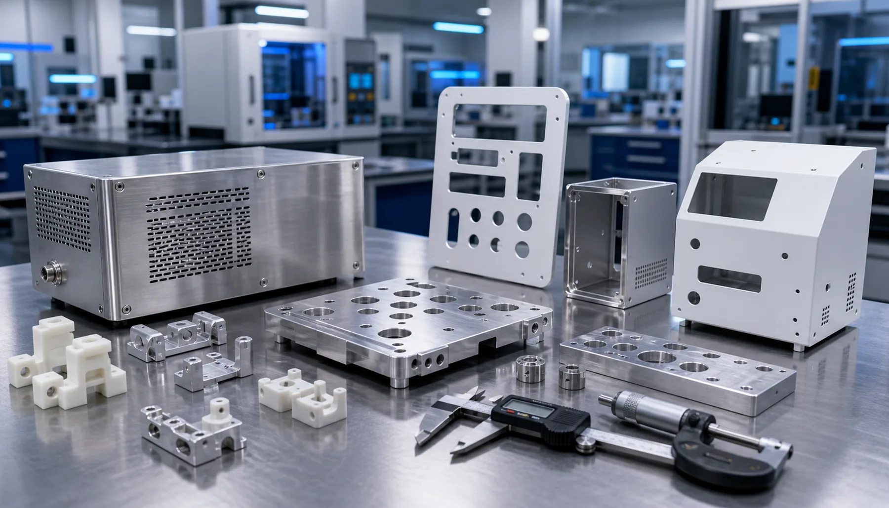 Medical & Laboratory Equipment Components manufacturing components and precision hardware.