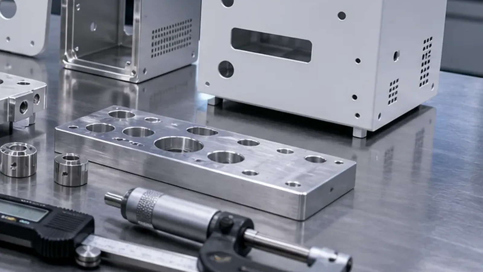 Prototype and Validation Parts for Medical and Laboratory Equipment Development featured image showing precision manufactured components.