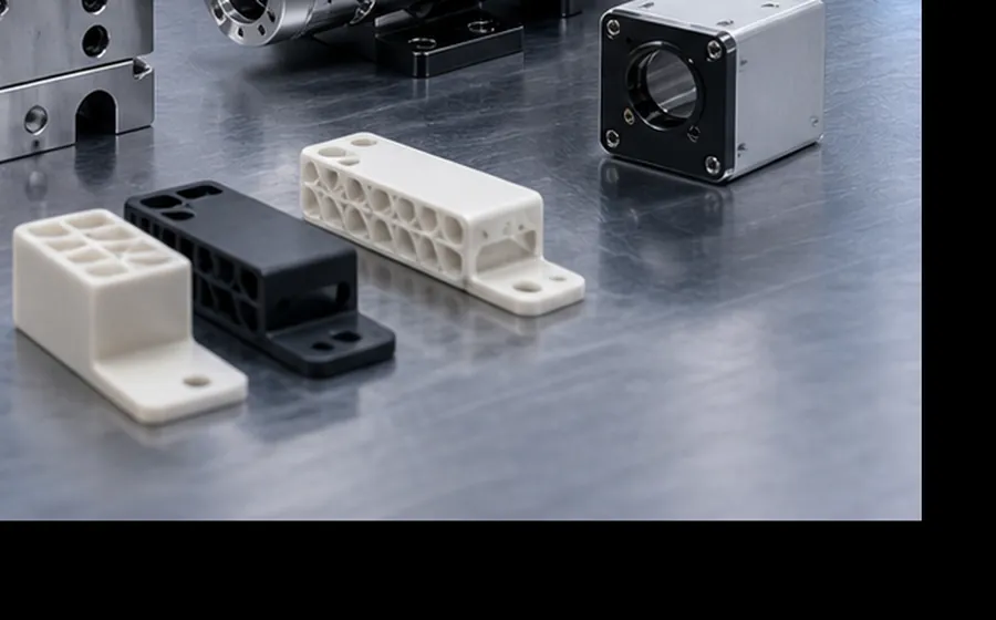 Prototype parts and validation models for robotics and automation hardware development.
