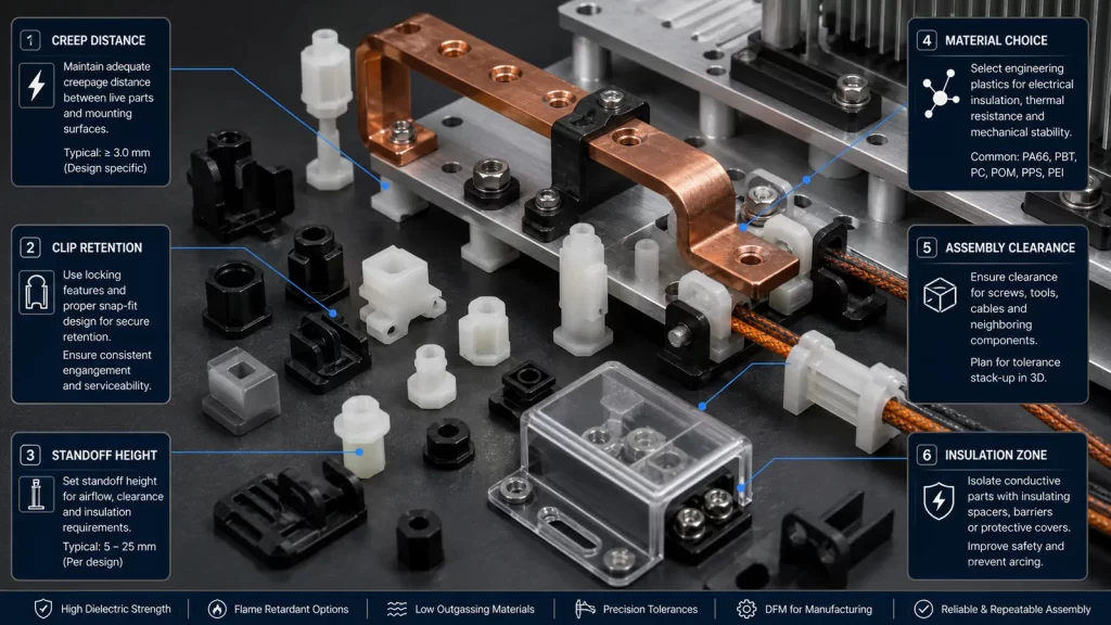 Insulation Spacers and Plastic Support Parts for Power Electronics Assemblies manufacturing guide featured image