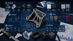 What Procurement Engineers Should Check Before Ordering 3D Printed Parts