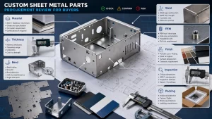What Procurement Engineers Should Check Before Ordering Custom Sheet Metal Parts