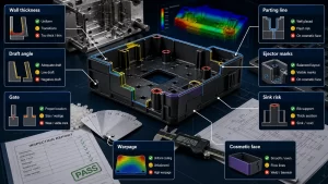 Injection Molding DFM: Wall Thickness, Draft Angle, Gates and Cosmetic Risks Buyers Should Know