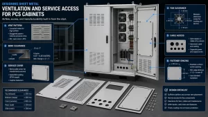 Designing Sheet Metal Ventilation and Service Access for PCS Cabinets